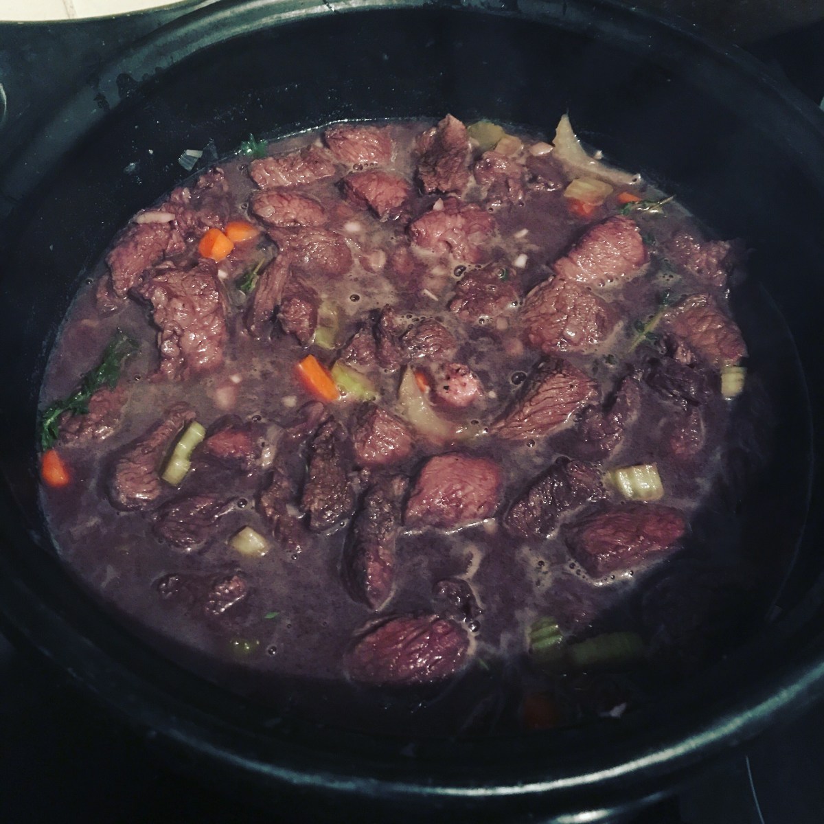 Braised ox cheek (or braising&nbsp;beef)