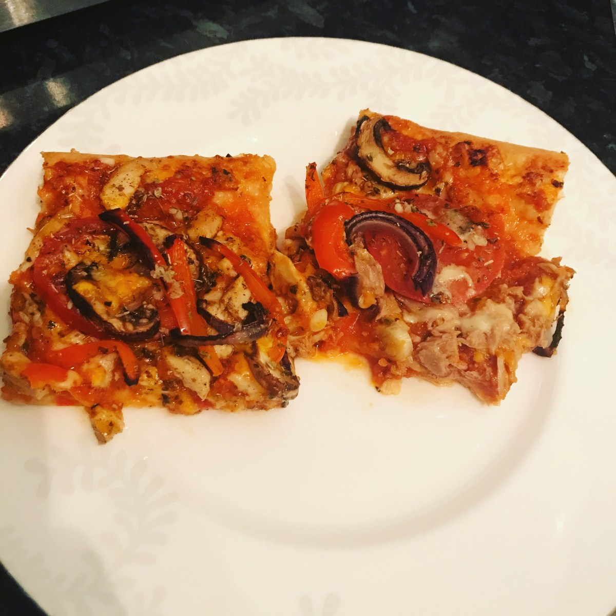 Homemade pizza