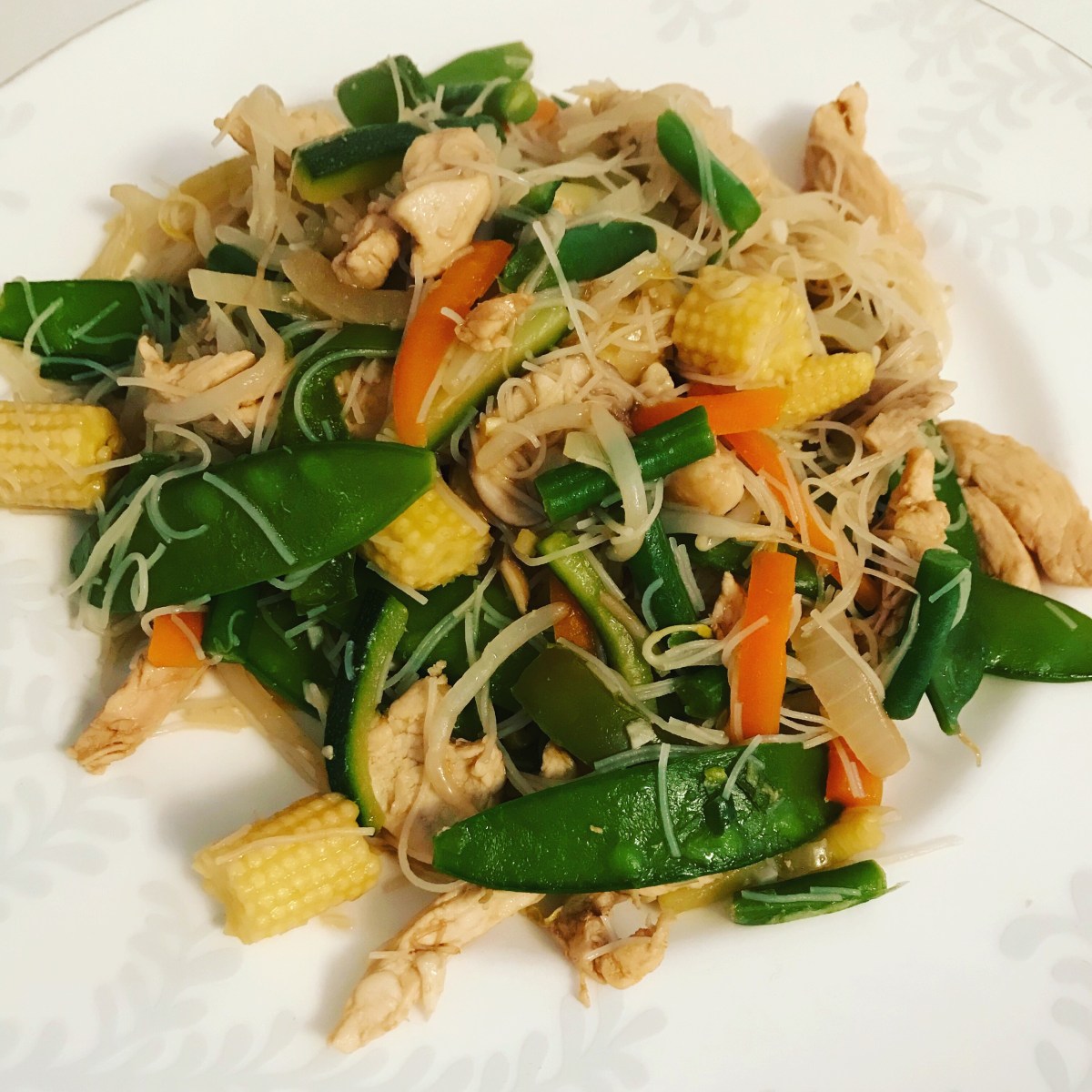 Chicken stir-fry