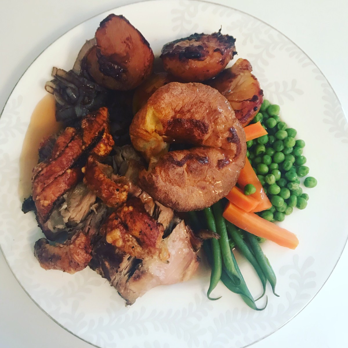 Slow cooked roast pork&nbsp;shoulder
