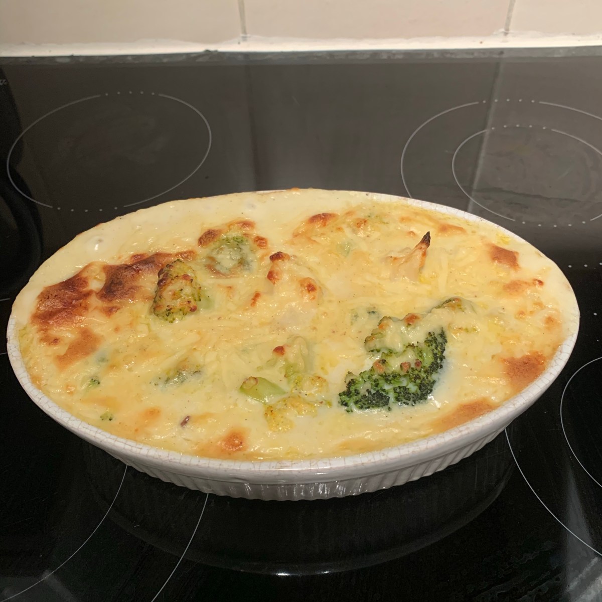 Cauliflower and broccoli&nbsp;gratin