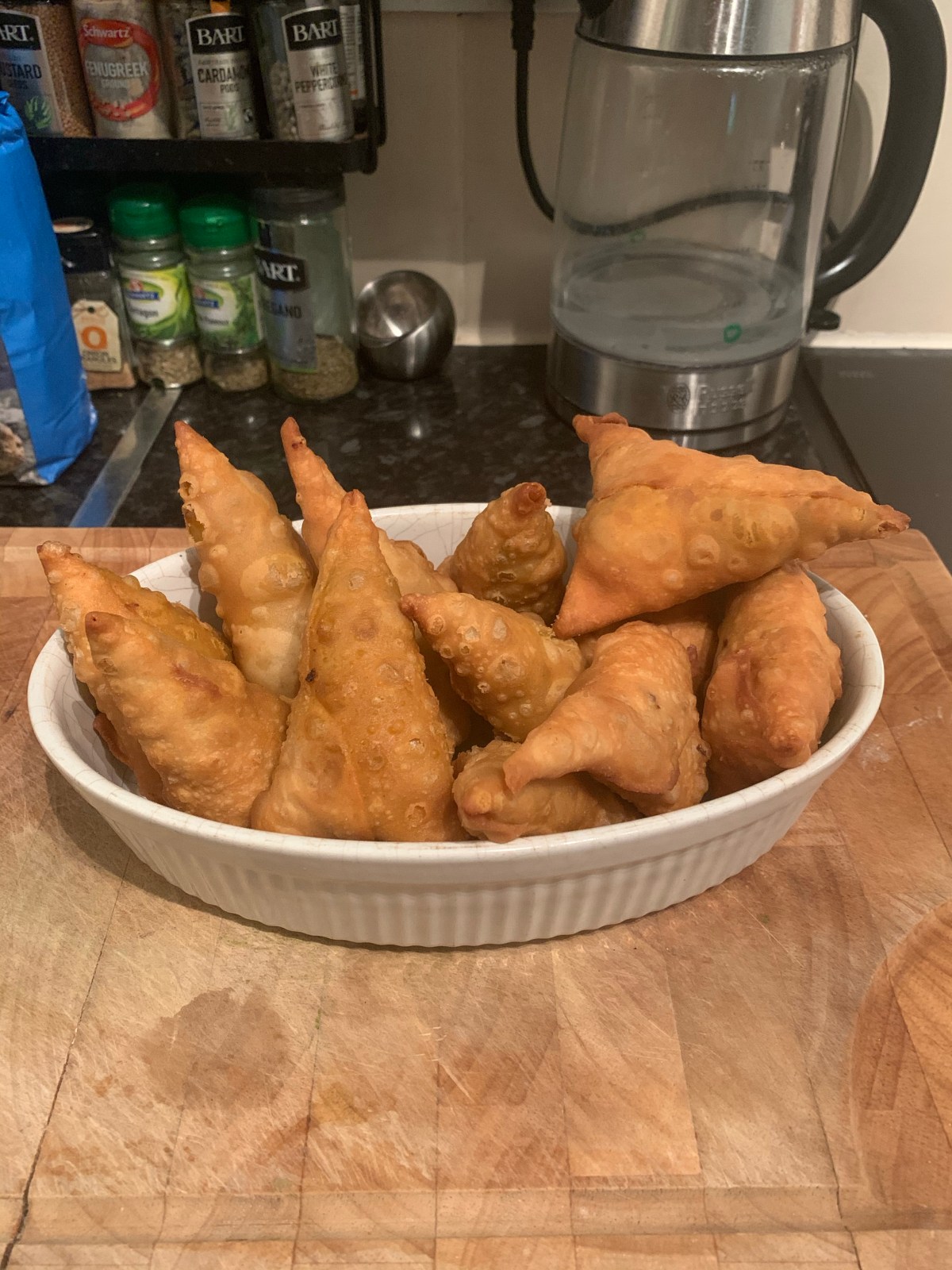 Lamb samosas