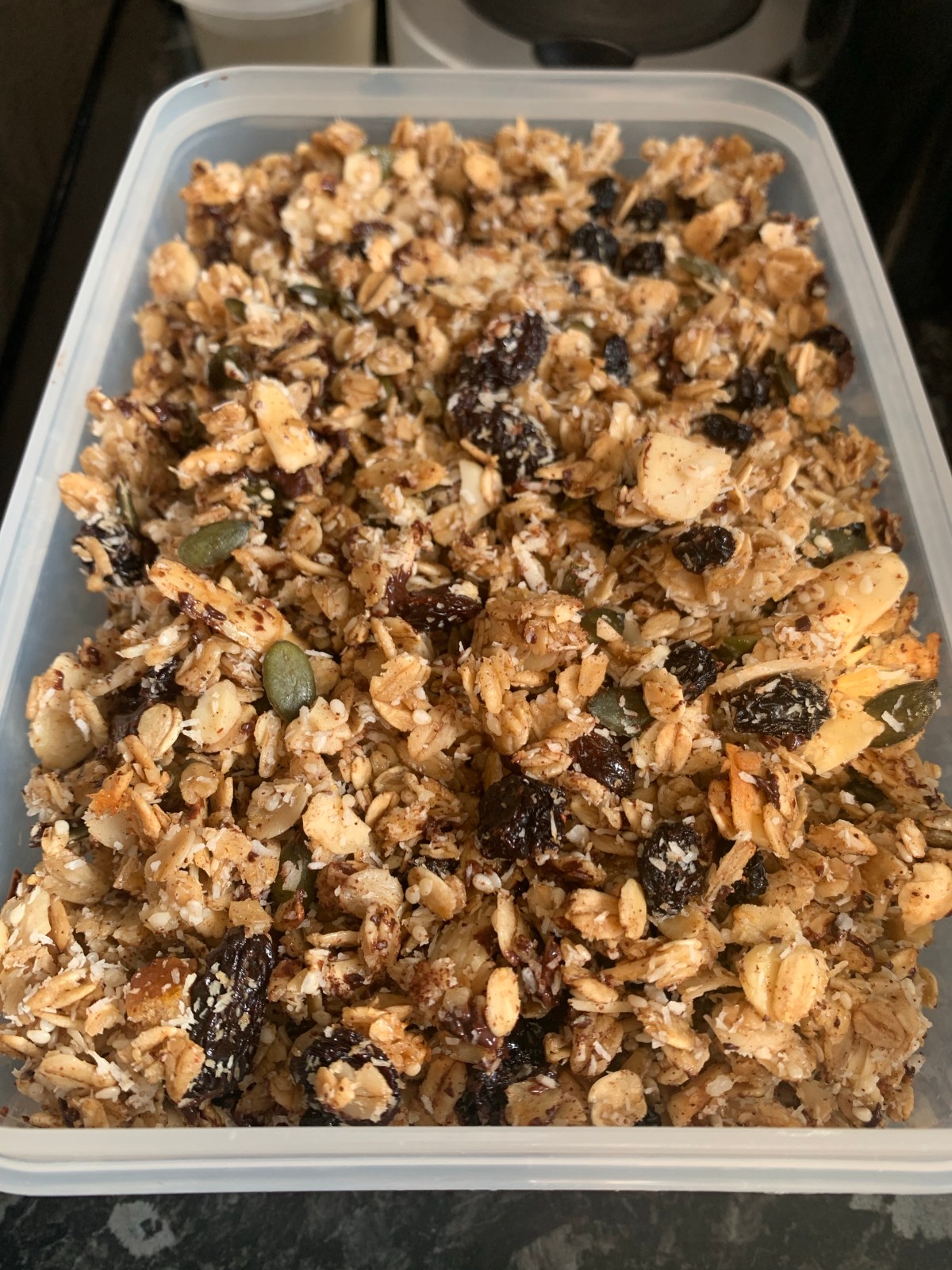 Homemade granola